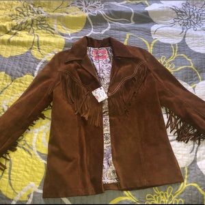 🤠 Leather Fringe Jacket 🤠